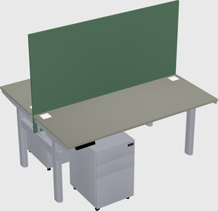 Shared electric desk