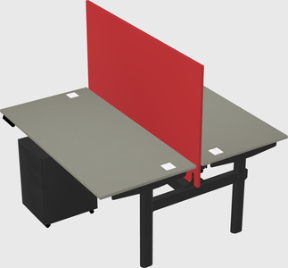 Shared electric desk