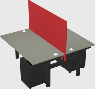 Shared electric desk