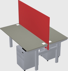 Shared electric desk