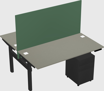 Shared electric desk