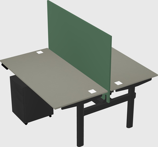 Shared electric desk