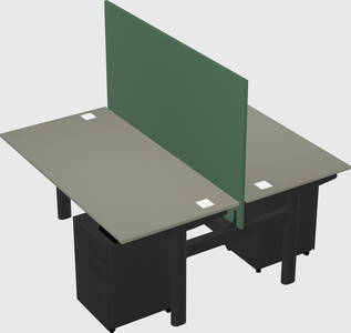 Shared electric desk