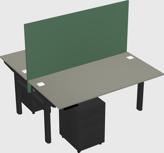Shared electric desk