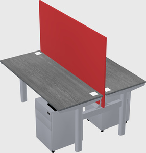 Shared electric desk