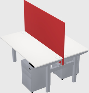 Shared electric desk