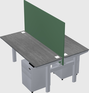 Shared electric desk