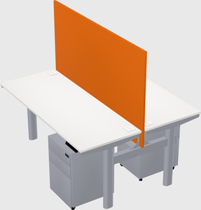 Shared electric desk