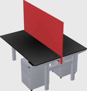 Shared electric desk