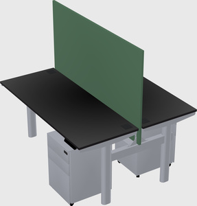 Shared electric desk
