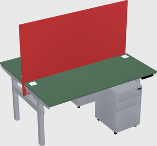 Shared electric desk