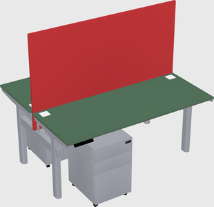 Shared electric desk