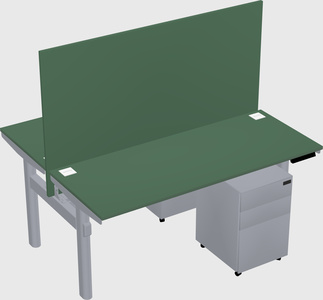 Shared electric desk