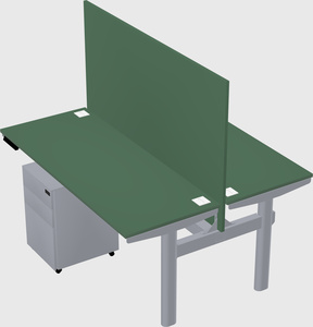Shared electric desk