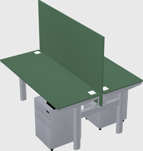 Shared electric desk