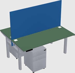 Shared electric desk