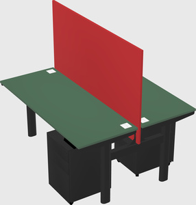 Shared electric desk