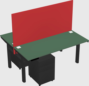 Shared electric desk