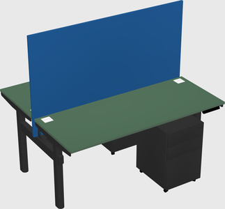 Shared electric desk