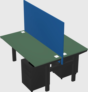 Shared electric desk