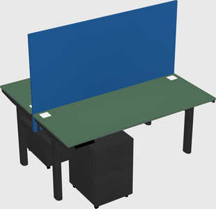Shared electric desk