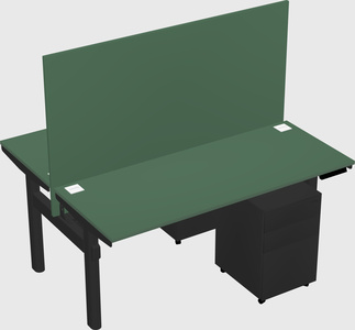 Shared electric desk