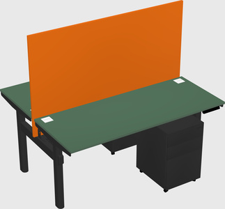 Shared electric desk