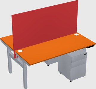Shared electric desk