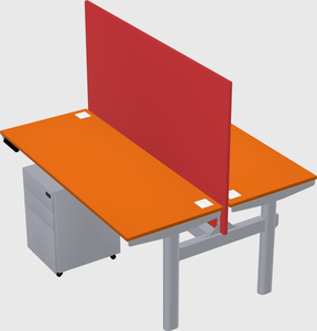 Shared electric desk