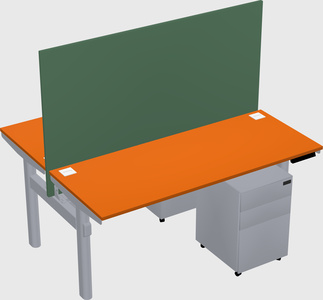Shared electric desk
