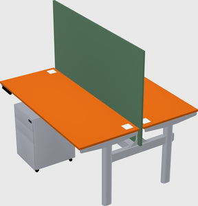 Shared electric desk