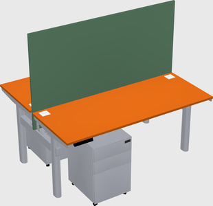 Shared electric desk