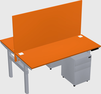 Shared electric desk