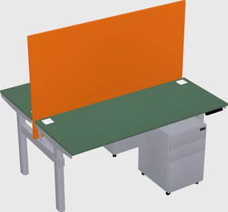 Shared electric desk