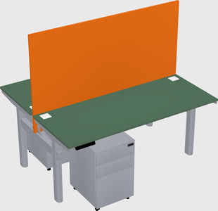 Shared electric desk