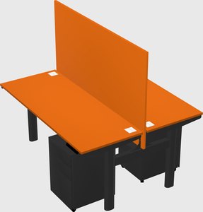 Shared electric desk