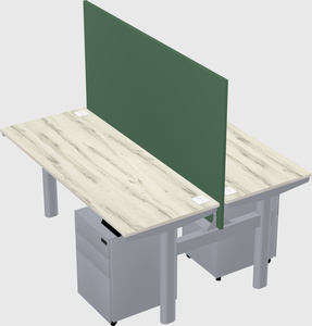Shared electric desk