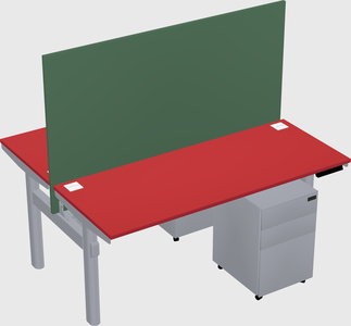 Shared electric desk