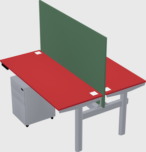 Shared electric desk