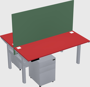 Shared electric desk