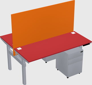 Shared electric desk