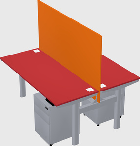 Shared electric desk