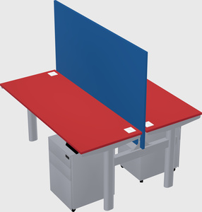 Shared electric desk