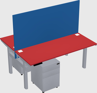Shared electric desk