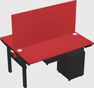 Shared electric desk