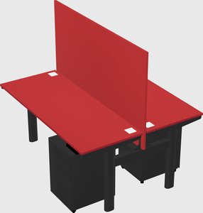 Shared electric desk