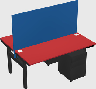Shared electric desk