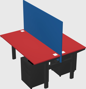 Shared electric desk