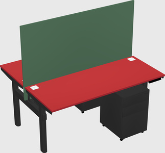 Shared electric desk
