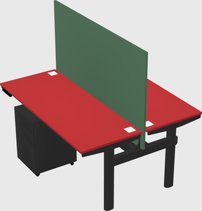 Shared electric desk